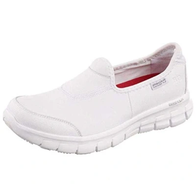 Afbeelding van Skechers Zeker Track Veiligheidsschoenen dames,Wit leder,38.5 EU