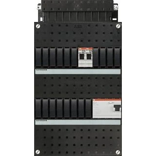 Afbeelding van Abb hafonorm installatiekast 2x achter 30ma 3 f 1spf006902f0100