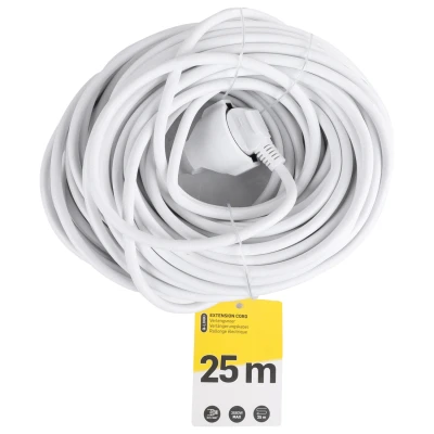 Afbeelding van Q Link Verlengsnoer 3x1.5 Elektra 25 m Wit