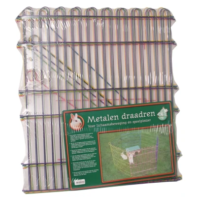 Afbeelding van Draadren 6 delig in folie multicolor Gebr. de Boon