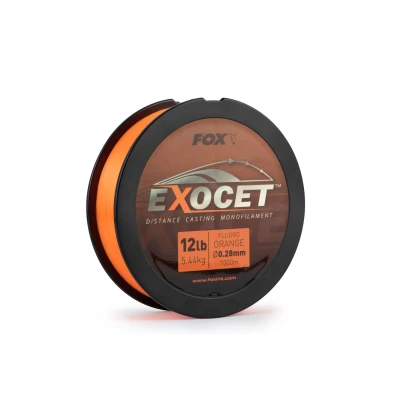 Afbeelding van Fox Exocet Distance Casting Monofilament Fluo Orange (1000m) Maat : 0.33mm 7.50 kilo