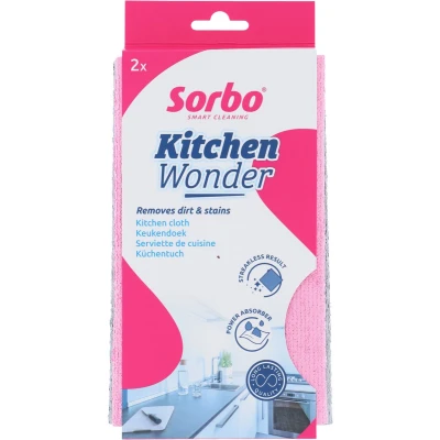 Afbeelding van Sorbo Microvezel Switch Wondervaatdoek 32x38 cm 2 stuks