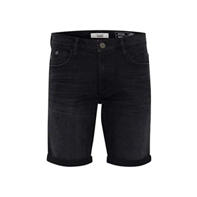 Afbeelding van Blend Bhgrilitsch Jeansshort, Heren, Maat: Large, Denim black