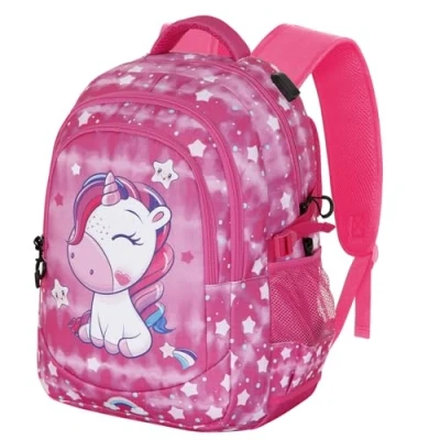 Afbeelding van Karactermania Oh My Pop Running Plus Rugzak Handbagage Backpack met Trolley bevestiging + USB poort Daydream Roze