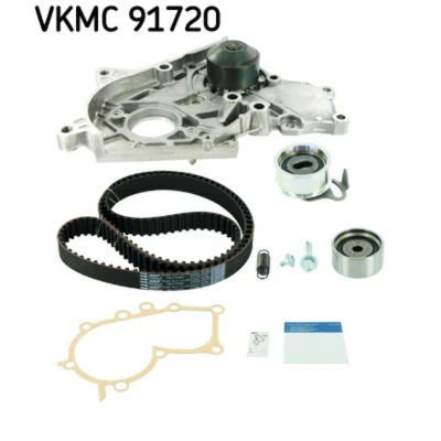 Afbeelding van Skf Distributieriem kit incl.waterpomp VKMC 91720
