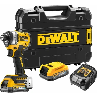 Afbeelding van DeWalt DCF860E2T 18V XR Brushless Accu Slagschroevendraaier 1.7Ah POWERSTACK in TSTAK koffer QW