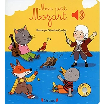 Afbeelding van Mon petit Mozart Livre sonore avec 6 puces Dès 1 an