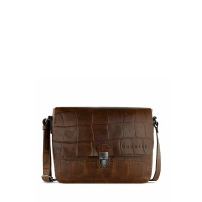 Afbeelding van bugatti Nevio Schoudertas, Heren, Maat: One Size, Cognac