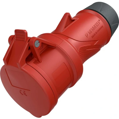 Afbeelding van Mennekes CEE koppelcontactstop (rood) 5 polig 16A 400
