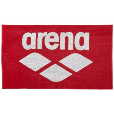 Afbeelding van Arena Pool Soft Handdoek Rood Wit