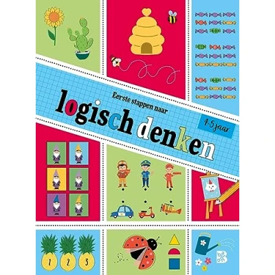 Afbeelding van Eerste stappen naar logisch denken 4 5 jaar (Paperback)