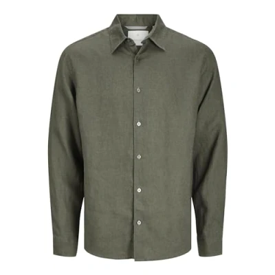 Afbeelding van Jack &amp; Jones Premium Jprcclawrence Overhemd, Heren, Maat: Small, Beetle