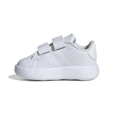 Afbeelding van adidas Originals Advantage Babyschoenen voor kinderen, Maat: 25, White Hoogwaardig imitatieleer