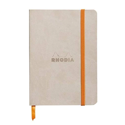 Afbeelding van Rhodiarama Softback notitieboek, A5 Gevoerd. A6 Beige