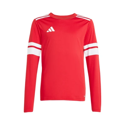 Afbeelding van adidas Uniseks Kind SQUADRA25 JERSEY LONG SLEEVE KIDS, team power red 2/white, 7 8 Years