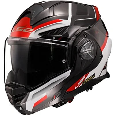 Afbeelding van LS2 FF901 Advant X Spectrum Helm (Black/White/Red,M (57/58))