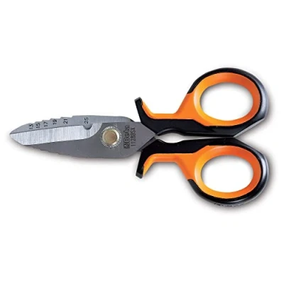 Afbeelding van Beta 1128BSX Electricienschaar met trapsgewijze ruimer in etui 011280061