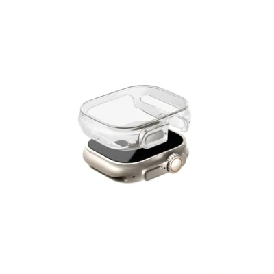 Afbeelding van Hoes: Uniq Garde Hybrid Shockproof/Valbescherming Softcase Transparant TPU Smart Watch Covers