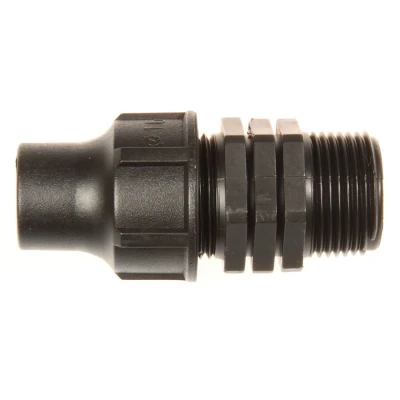 Afbeelding van DVC Rechte Koppeling Druppelslang 16x3/4&quot;mm Bui
