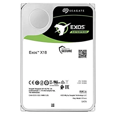 Afbeelding van Seagate Exos X18 3.5 16000 GB SAS