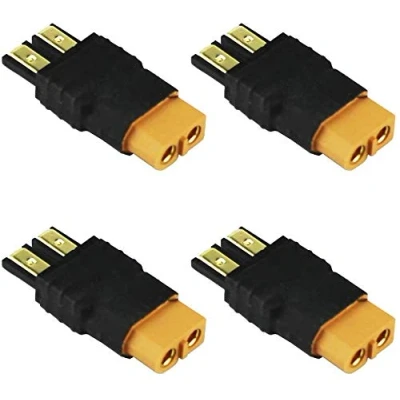 Afbeelding van Fly RC 4PCS XT60 Vrouw naar TRX Traxxas Male Connector Adapter Draadloze oplader voor LiPo batterij