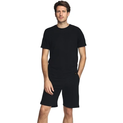 Afbeelding van Trendyol Zwarte Korte Pyjamaset Met Normale Pasvorm Tmnss23Pt00036