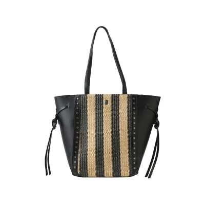 Afbeelding van Koroshi Shopper, Dames, Maat: One Size, Black