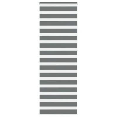 Afbeelding van Zebra rolgordijn 75x230 cm stofbreedte 70,9 donkergrijs