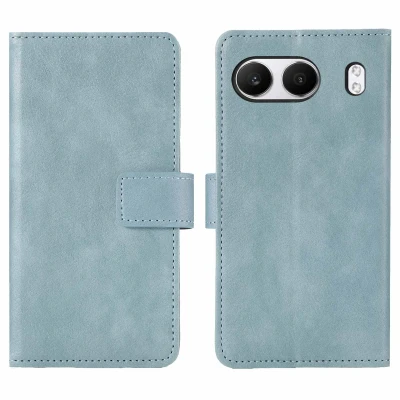 Afbeelding van OnePlus Nord 4 Hoesje Kunstleder imoshion Bookcase Lichtblauw Telefoonhoesje