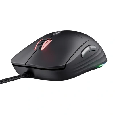 Afbeelding van Trust GXT 925 REDEX II muis Rechtshandig USB Type A Laser 10000 DPI