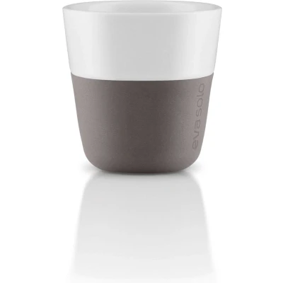 Afbeelding van Eva Solo Espresso kopjes Elephant Grey 80 ml 2 Stuks