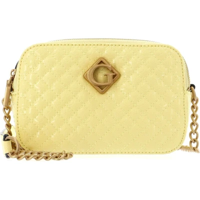 Afbeelding van GUESS Schoudertas Nerina Camera Bag Yellow Lichtgeel