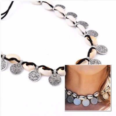 Afbeelding van Ketting Schelp muntjes Charme Bijoux