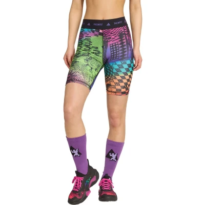 Afbeelding van adidas Performance x Jeremy Scott Biker Short Dames Veelkleurig XS