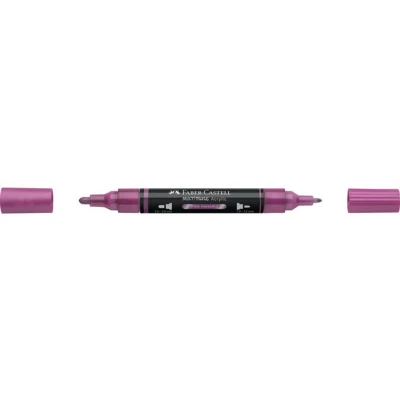 Afbeelding van Acrylmarker Faber Castell Multimark 290 pink metallic per 5