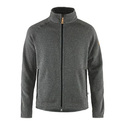 Afbeelding van Vest Fjällräven Men Övik Fleece Zip Sweater Dark Grey XXL