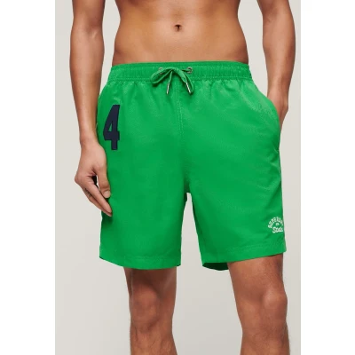 Afbeelding van Superdry Zwemshorts, Heren, Maat: Medium, Drop kick green