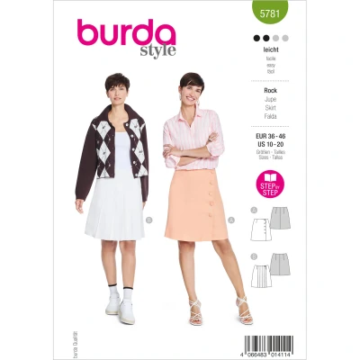 Afbeelding van Burda nr.5781 maat 36 46