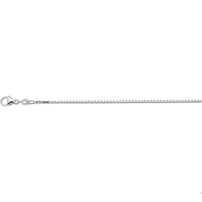 Afbeelding van Zilveren Ketting Venetiaans 1,3 mm x 41 45 cm lang