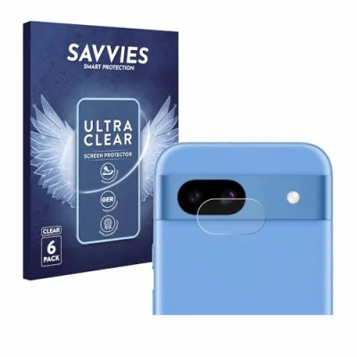 Afbeelding van Savvies (6 Stuks) Schermbeschermer voor Google Pixel 8a (ALLEEN Camera Lens) Screen Protector Ultra Transparant