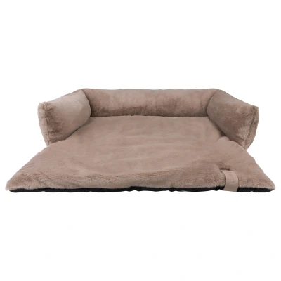 Afbeelding van District 70 Nuzzle Sofa Bed Taupe Hondenbank 75x75 cm