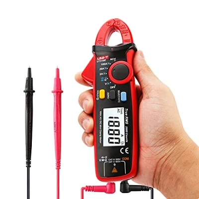 Afbeelding van YIRU UNI T UT210 series True RMS Digital Clamp Meter AC/DC Voltage Tester with ohm, Capacitance Measurement…