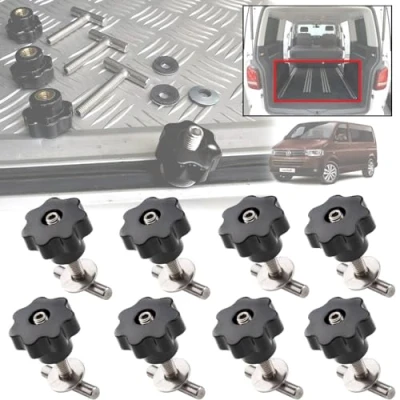 Afbeelding van Twowinds Rail Load Securing Screws T5 T6 Multivan Transporter California (Set 8 pcs.)