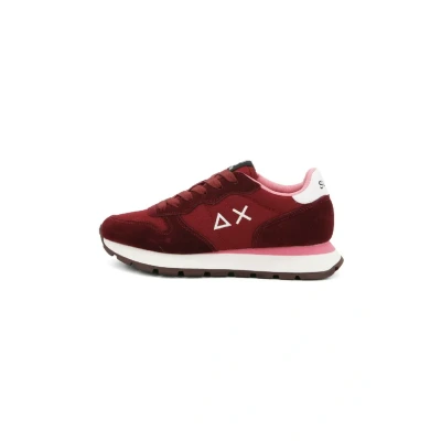 Afbeelding van Sun68 Dames bordeaux sneakers maat 36