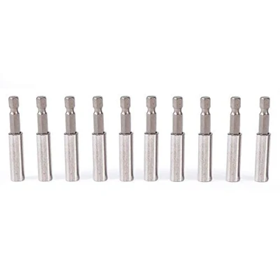 Afbeelding van Nikou Schroevendraaier Bithouder 10 Stks Magnetische Extension Socket Boor Houder 1/4 &quot;Hex Power Tools