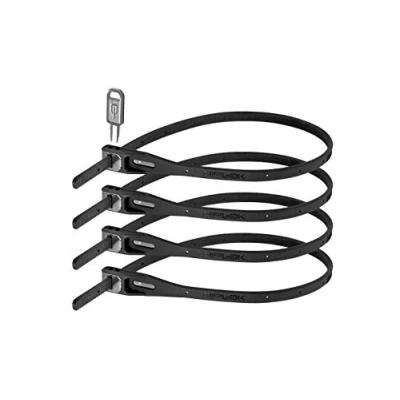 Afbeelding van Hiplok Z LOK 4 PACK, Multifunctionele veiligheidsband, Unisex, BLACK/CYAN/ORANGE/LIME, Sluitomtrek 40 cm