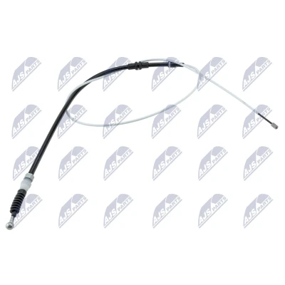 Afbeelding van NTY HLR VW 011 Handremkabel Links achter, Rechts achter Schijfremmen VOLKSWAGEN: Caddy 3, 3