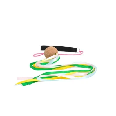 Afbeelding van BS Toys Poi Slinger Dansen Bewegen Cadeau Kind Met gekleurde linten