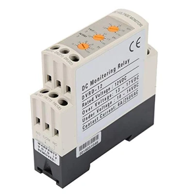 Afbeelding van KSTE Overspanningsrelais DC 12 V, DVRD overspanning en onderspanning, beveiligingsrelais (DC V)