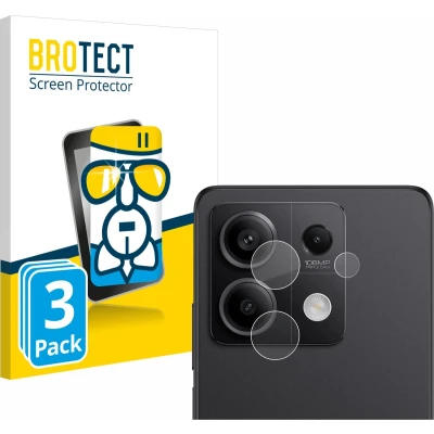 Afbeelding van BROTECT Screenprotector voor Xiaomi Redmi Note 13 Pro 5G (ALLEEN Camera Lens) Folie Beschermfolie Beschermglas transparant (3 Stuks)